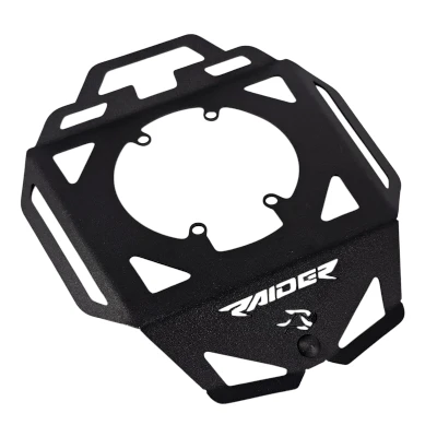 TVS RAIDER 125 Protector de tanque acero negro ML