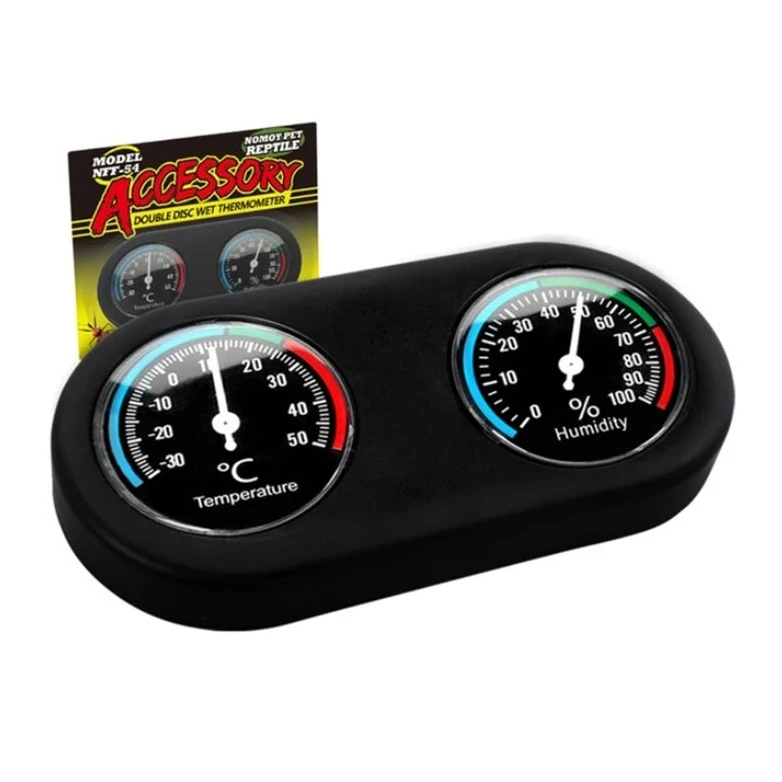 Medidor de Temperatura y Humedad de 2 Esferas Nff-54