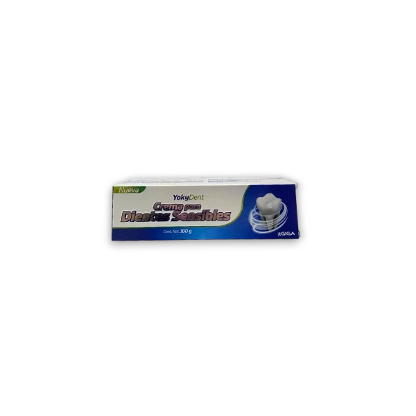 CREMA DENTAL DIENTES SENSIBLES X 100 GR