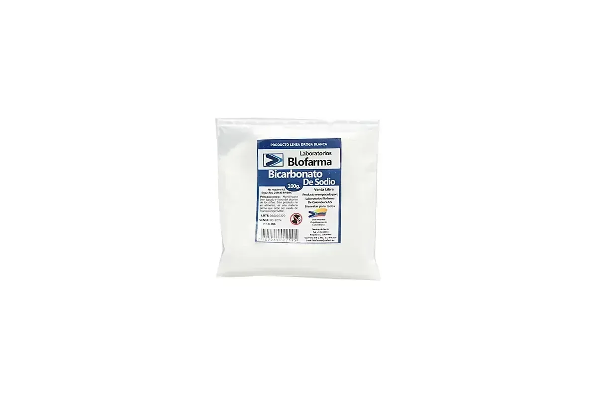 BICARBONATO 100 GR BLOFARMA