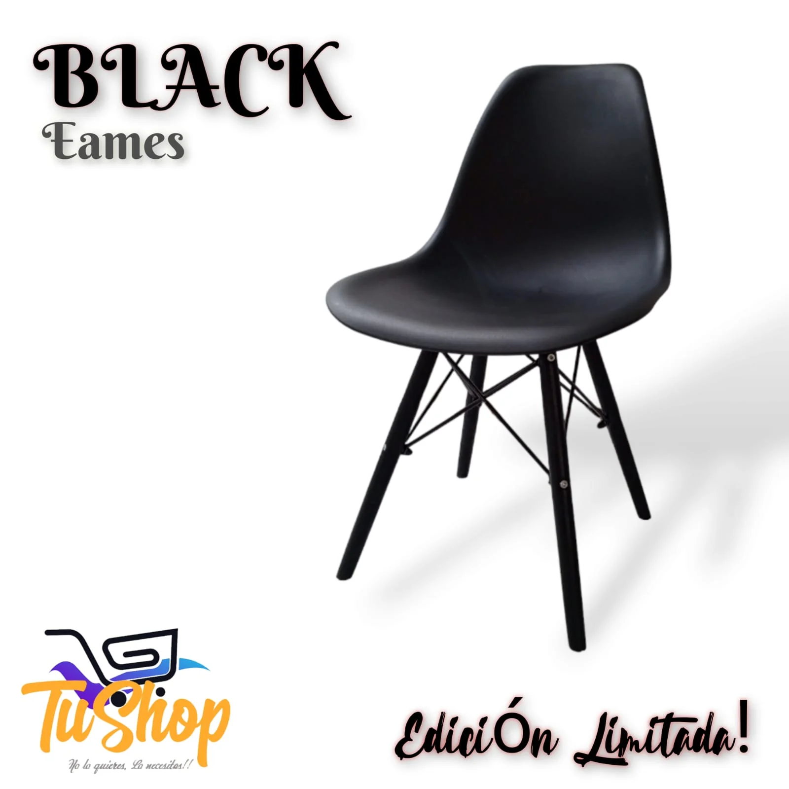 Silla Eames Black Edición limitada  3