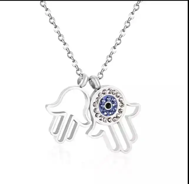 Cadena con dije doble de Manita LT9772