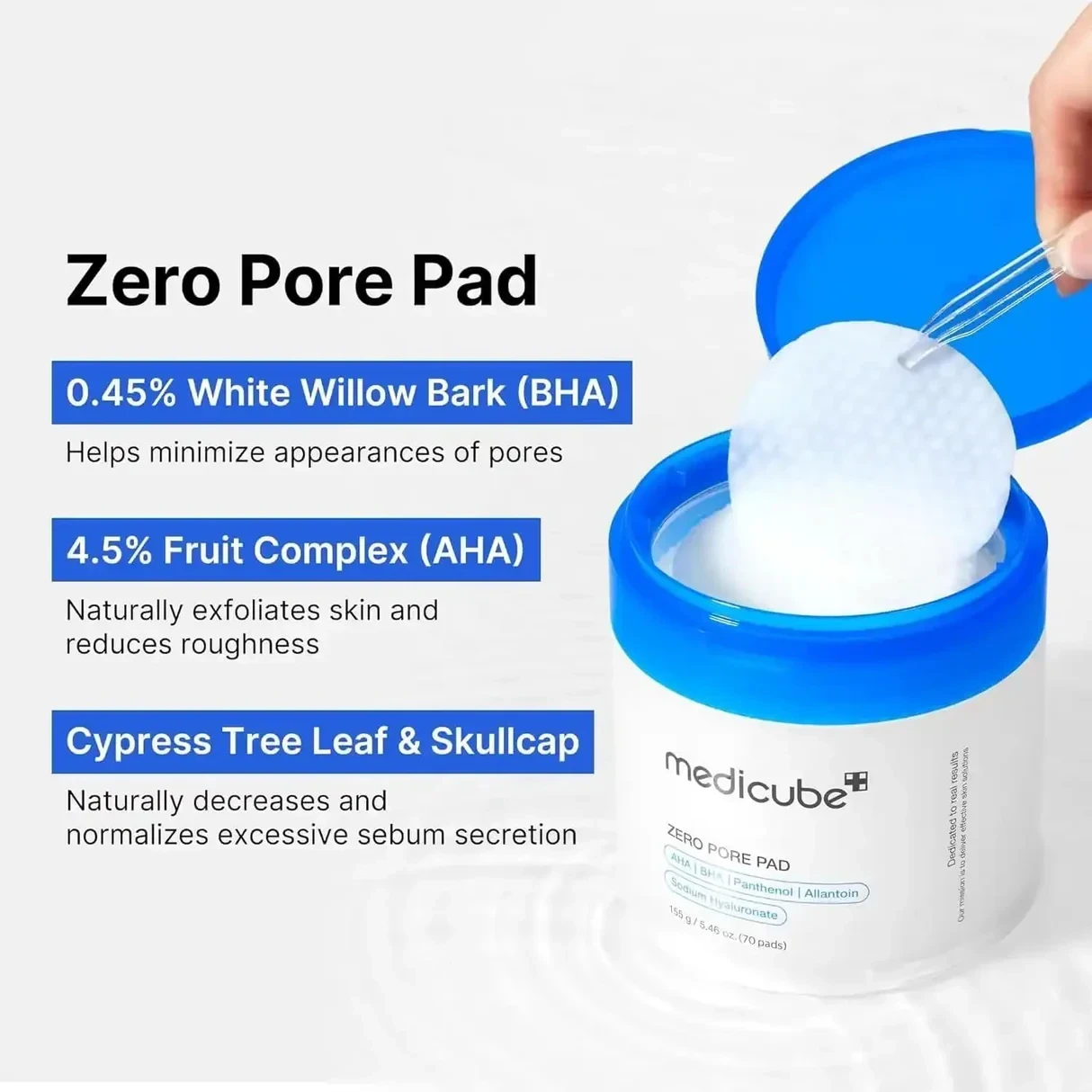 MEDICUBE | Zero Pore Pad 2.0 - 70 ud 2