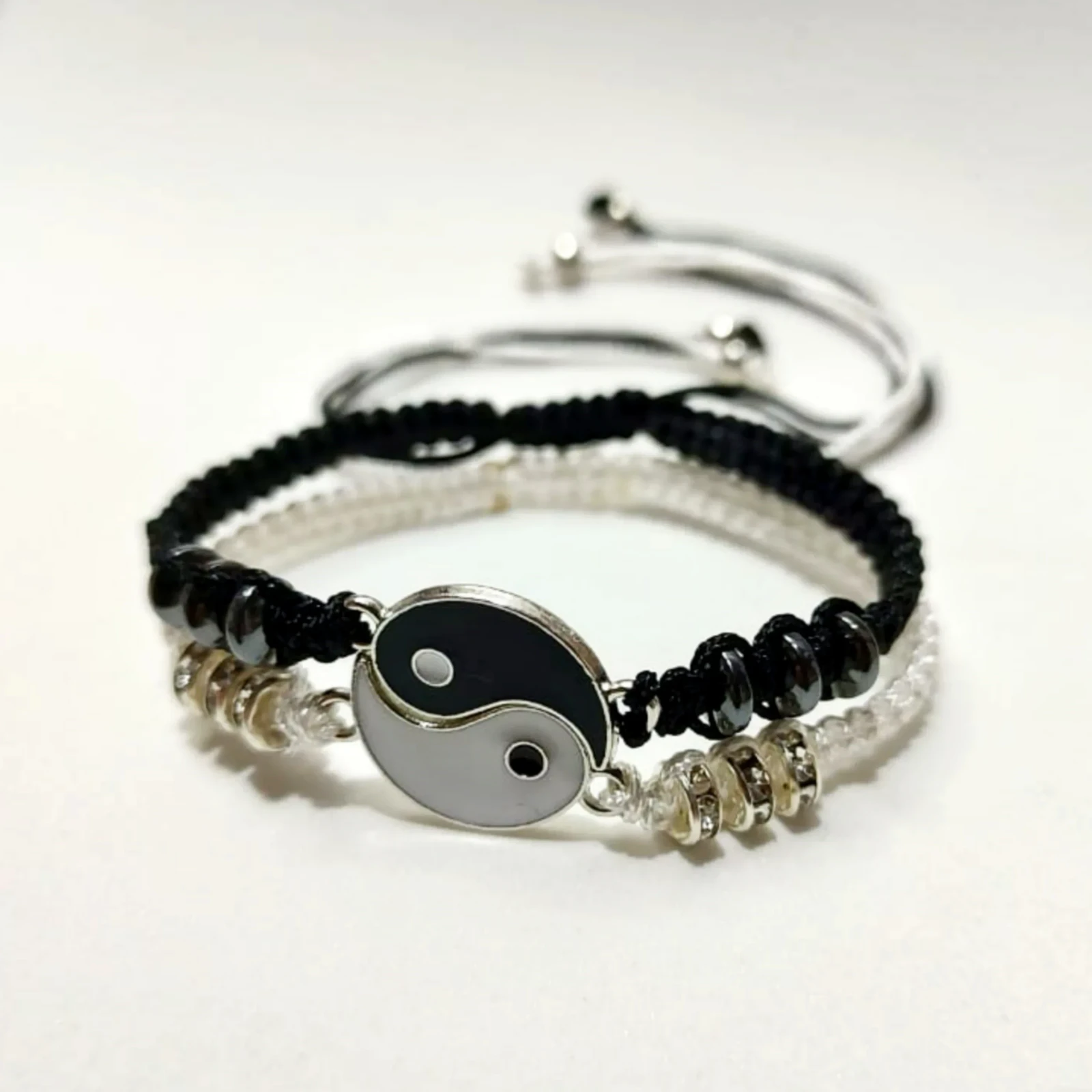 Dúo Pulseras Yin Yang  2