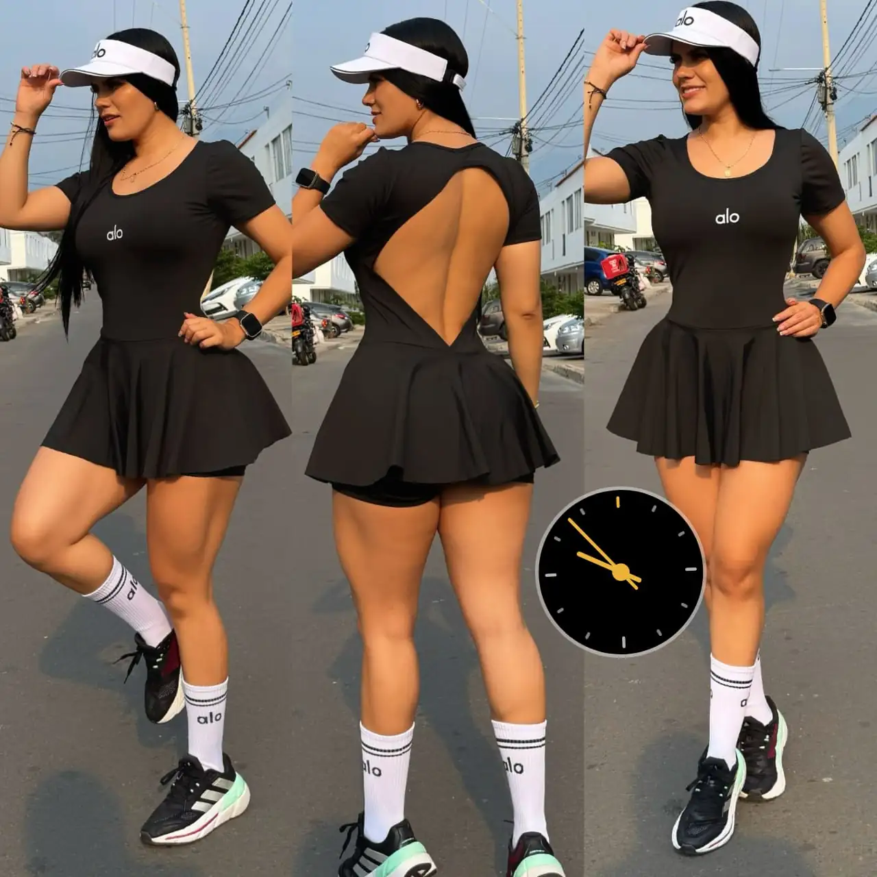 😍🎉Nuevo Enterizo deportivo estilo Alo con diseño V en la espalda 😍🌈