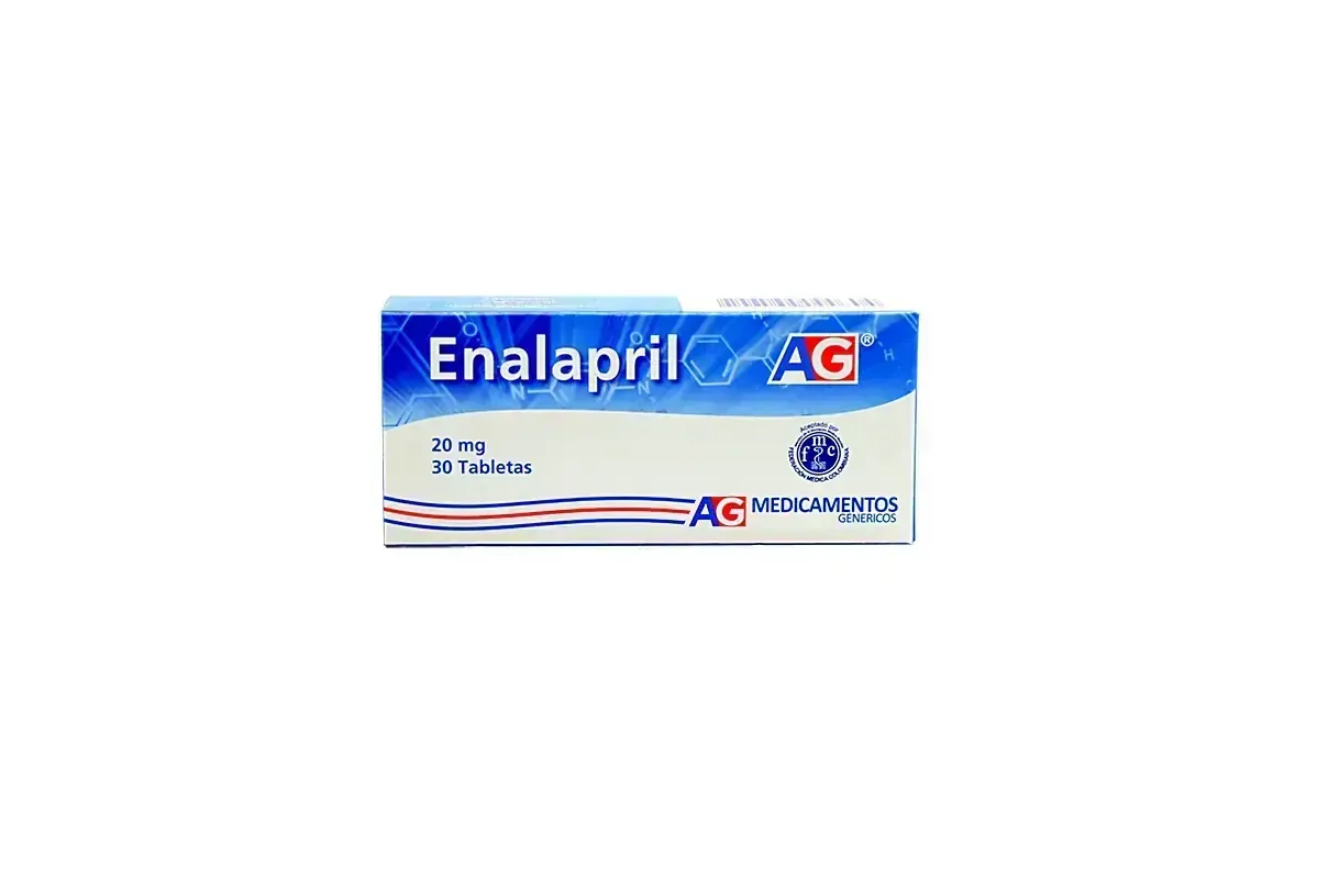ENALAPRIL 20MG X 30 TBL AG