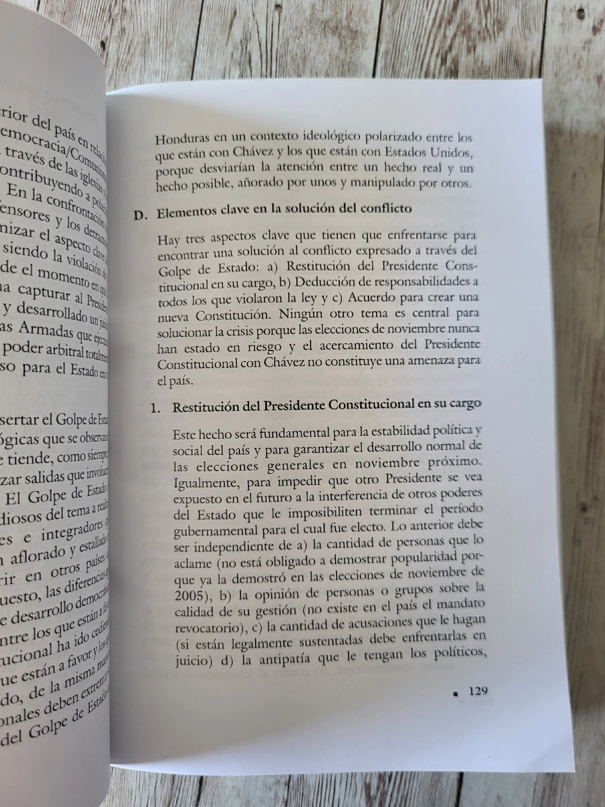 Crisis Institucional y golpe de estado en Honduras / Ramón Salgado /  4