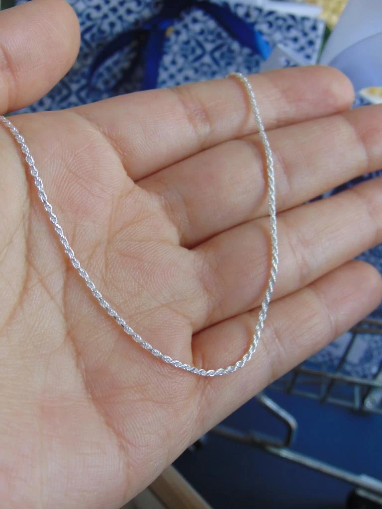 CADENA PLATA LEY 925 LAZO 1MM | 40CM