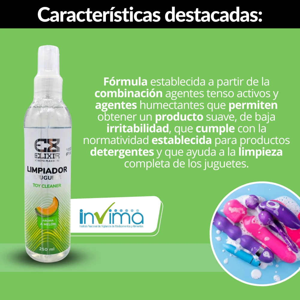 Limpiador juguetes intimo - toy cleaner  2