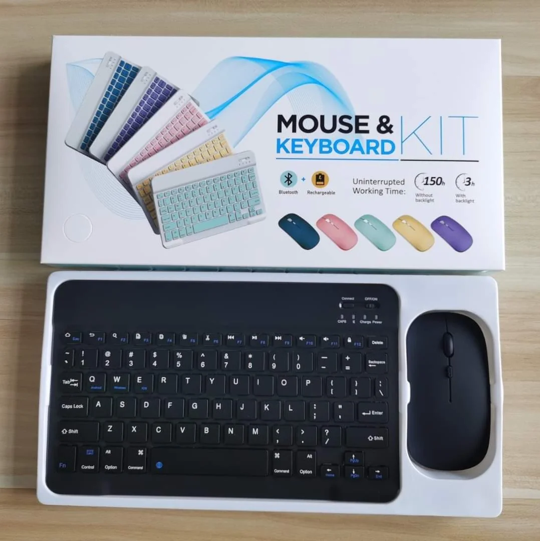 KIT DE RATÓN Y TECLADO BLUETOOTH  3