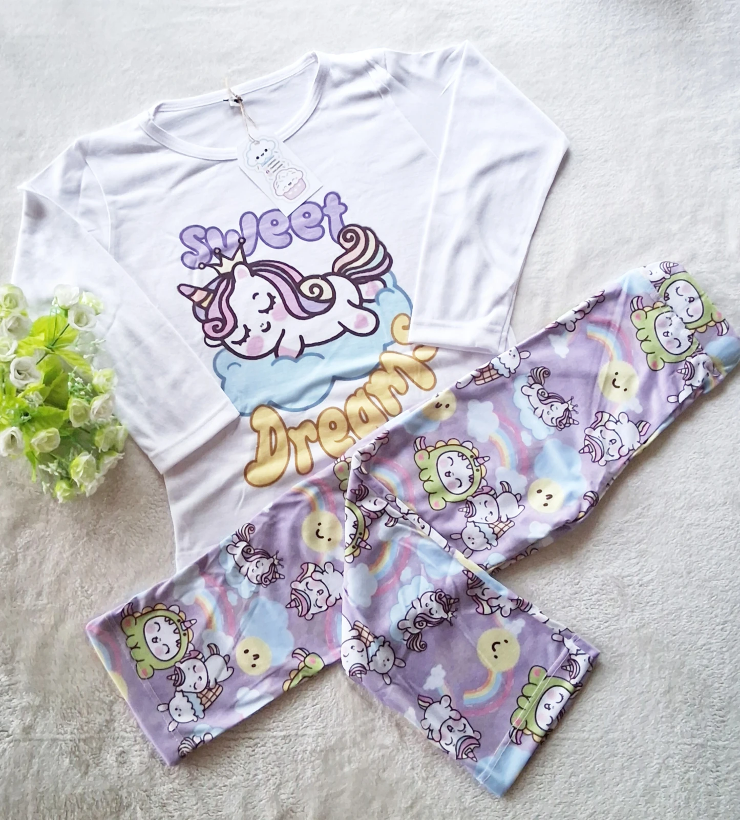 PIJAMA NIÑA Temático 