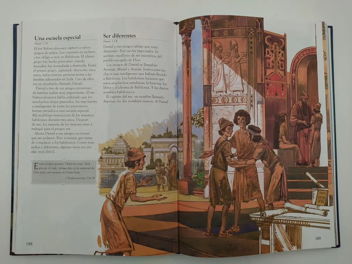 Historias de la Biblia con versículos para memorizar 6