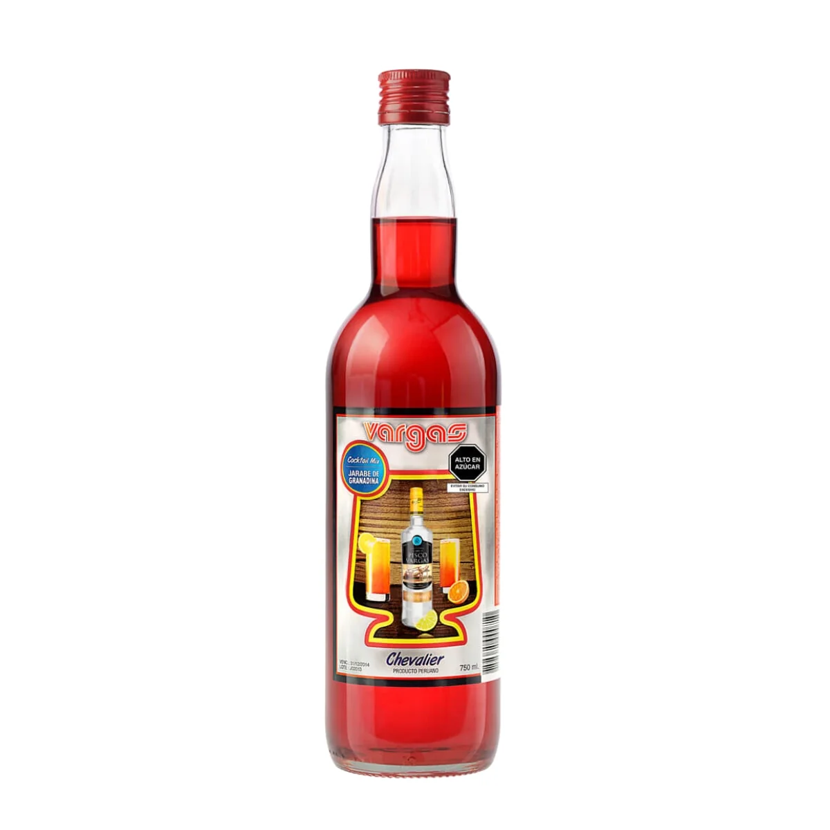 JARABE DE GRANADINA CHEVALIER 750 ML