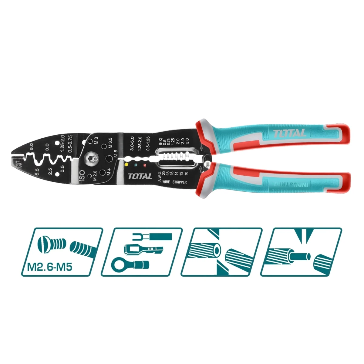THT15101 Pelacable 254mm 10'' total 2