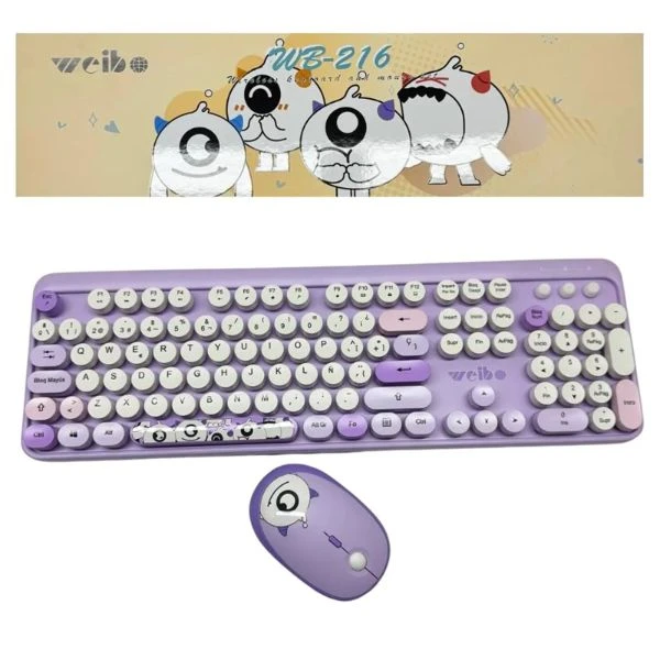 Combo Teclado Inalámbrico Wb216