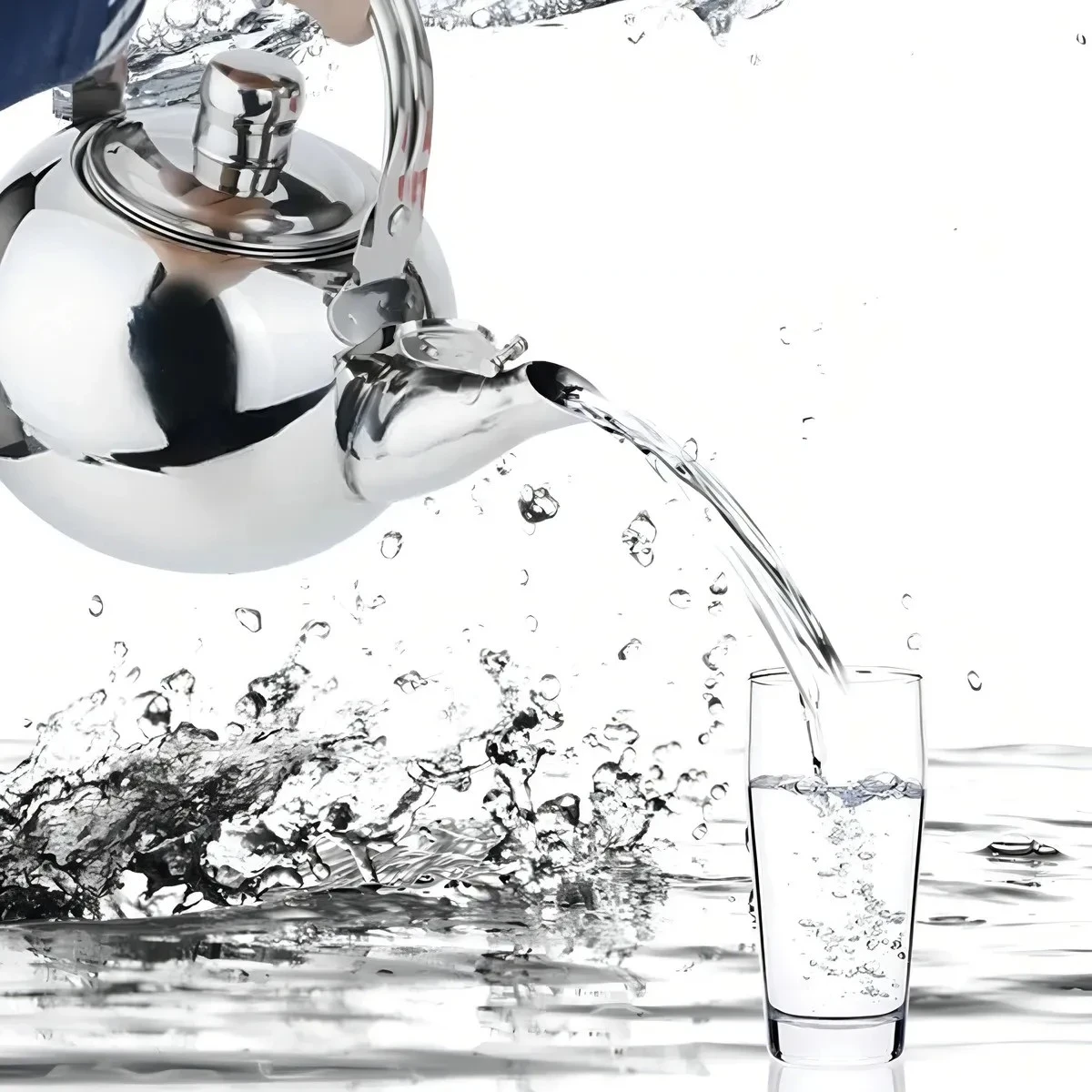 Tetera 600ml Acero Inoxidable Con Filtro Té Infusiones Agua 4