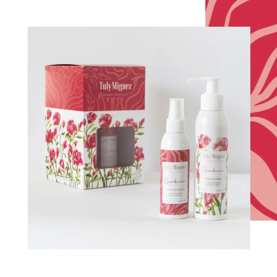CREMA CUERPO 125ML + PERFUME 75ML GARDENIA