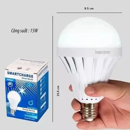 Ampolleta 15w Recargable De Emergencia led 2