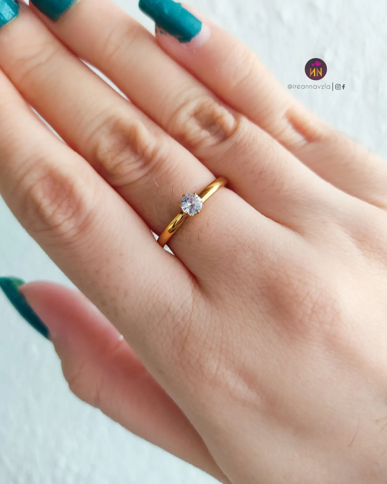 Anillo de promesa delicado ✨💍 3
