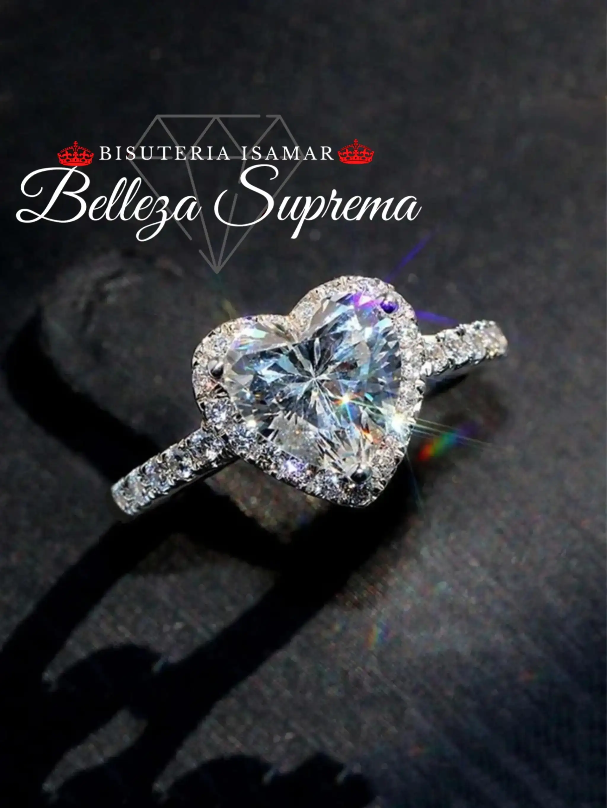 ANILLO DE PROMESA CON PIEDRA DE IMITACIÓN  4
