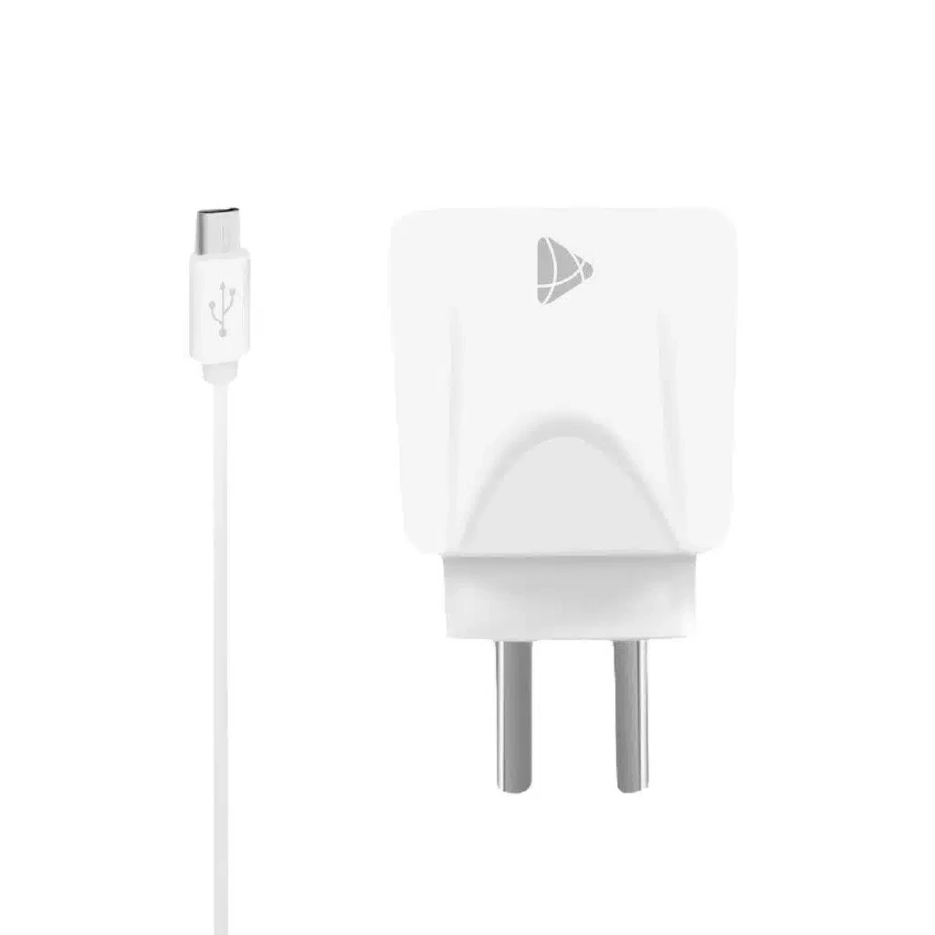 CARGADOR 220V MODL-040 – 2,1A – 1USB + CABLE V8 – LETS – BLANCO 3