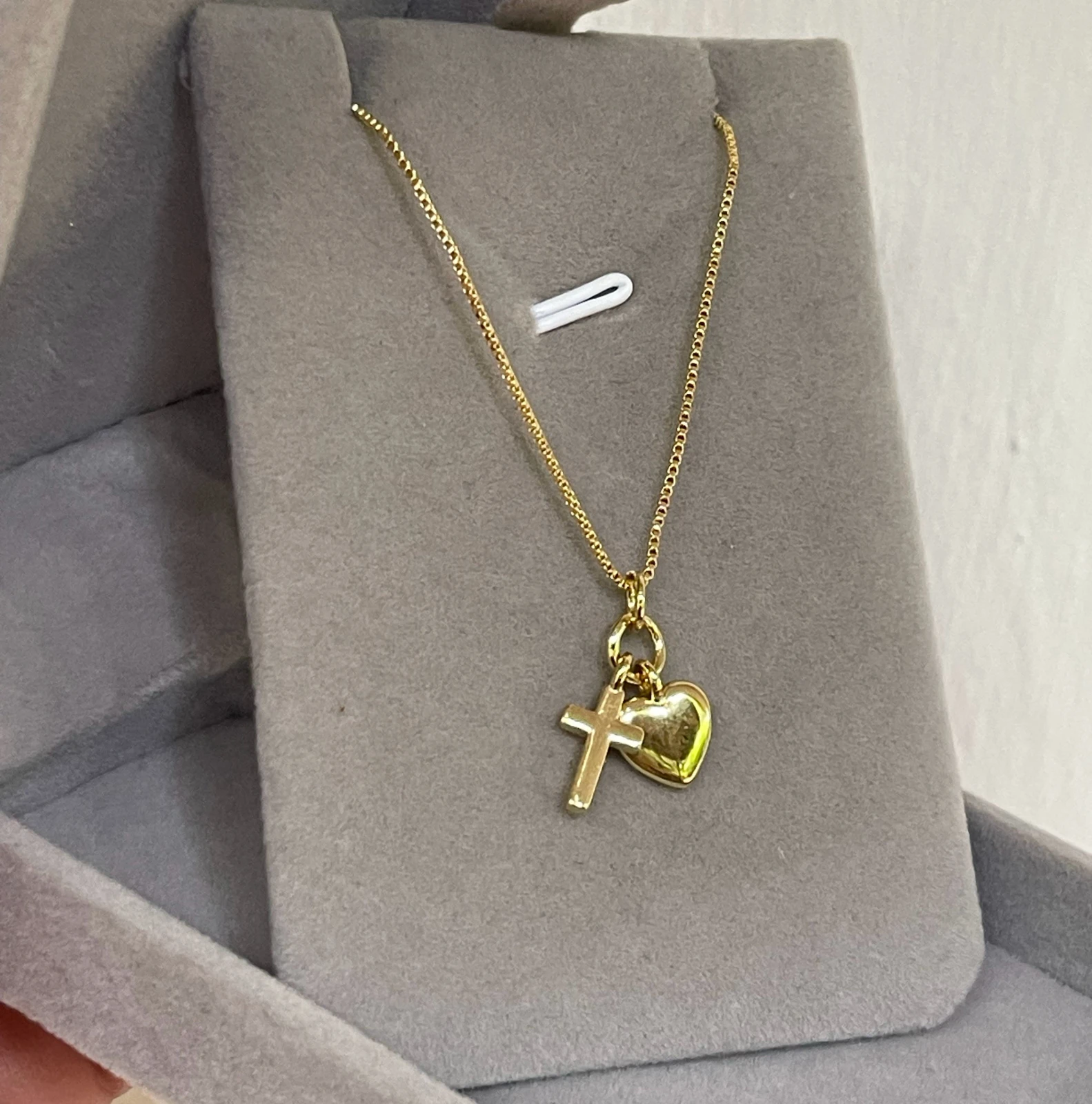  CADENA CRUZ CORAZON 