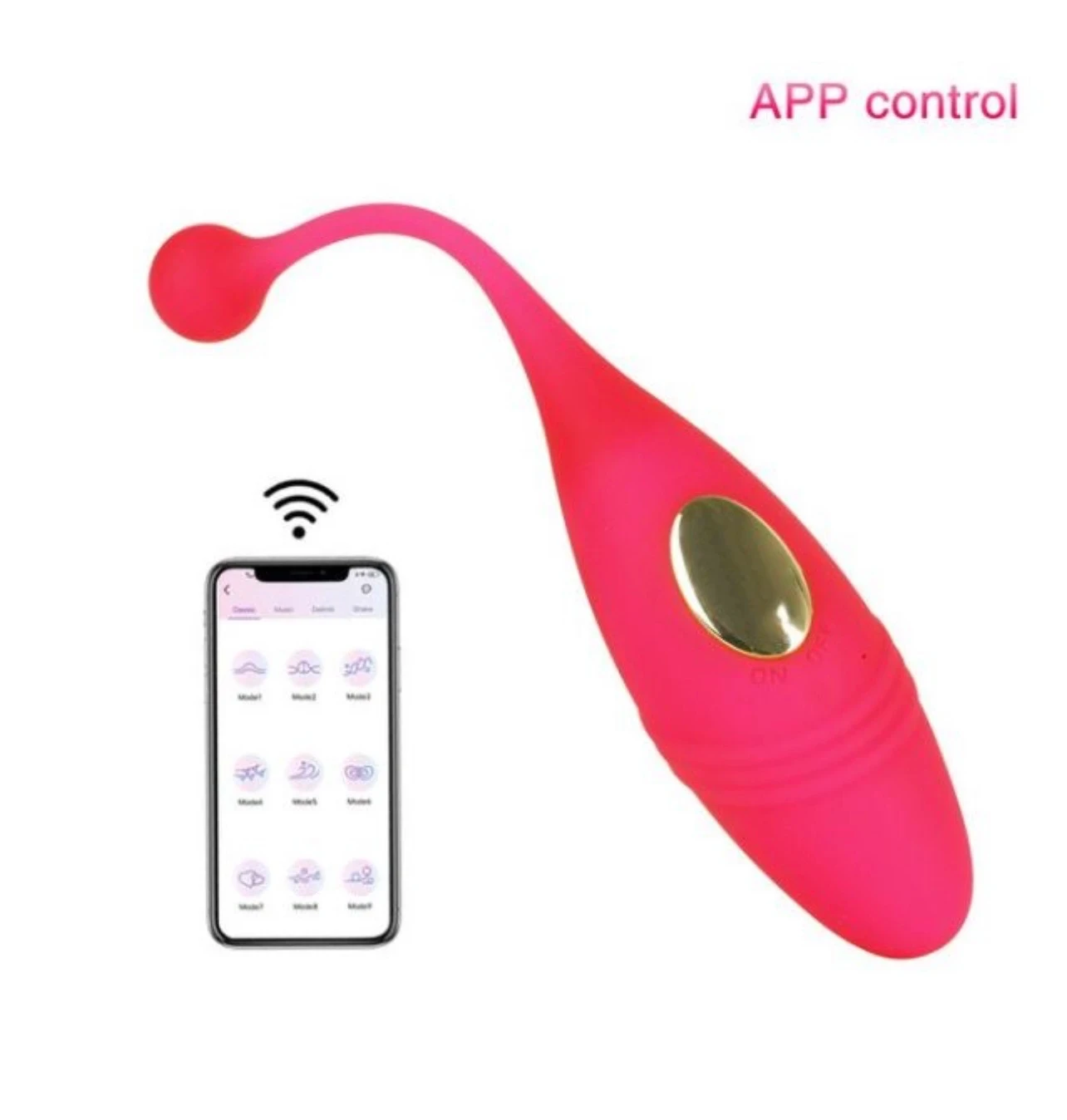 Huevo Vibrador Bluetooh, controlado con APP 2