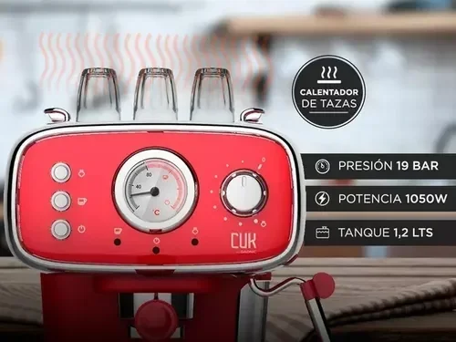Cafetera Espresso GADNIC Profesional CME08 1050W 4