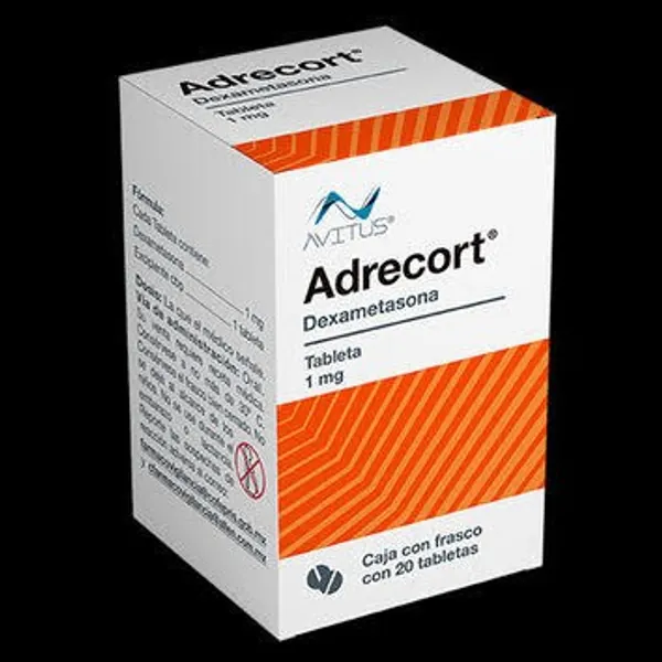 Adrecort/dexametasona/1g/20 tab