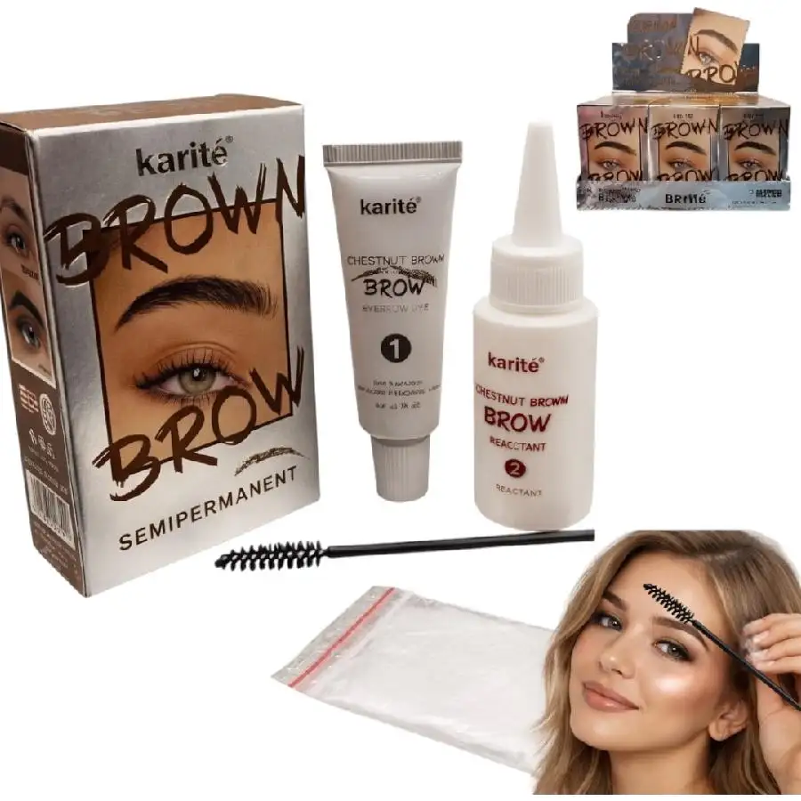 Kit diseño de cejas semipermanente karite