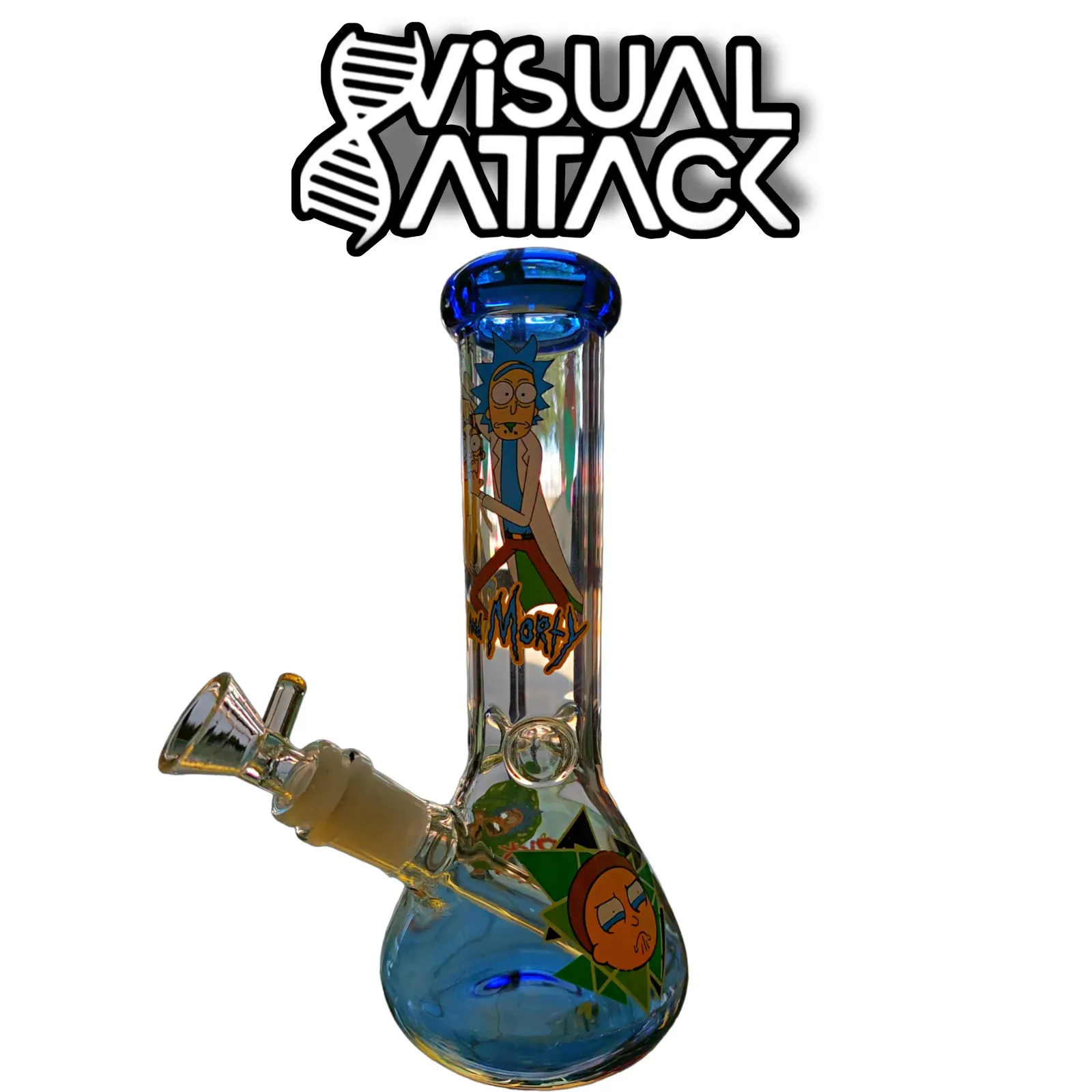 Bong Rick and Morty Azul