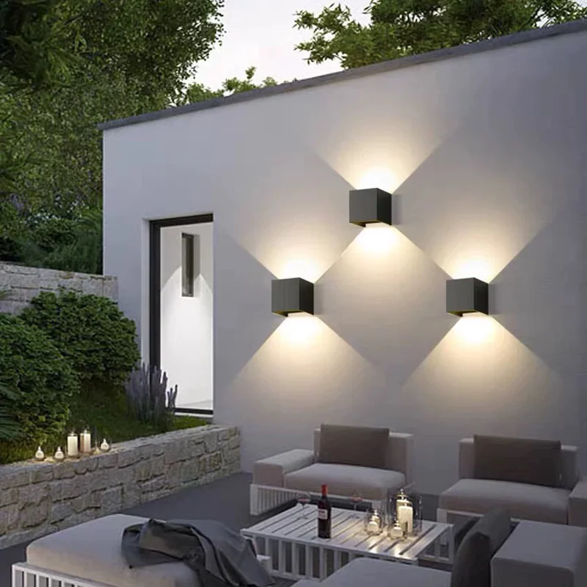 Aplique LED Tipo Cubo 6w y 10w 7