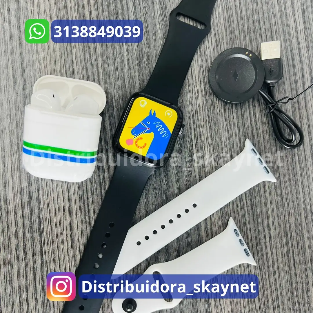 Combo reloj y audífonos  4