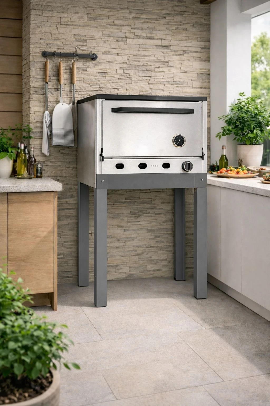 HORNO PIZZERO MORELLI SAHO KUMA 6 MOLDES GAS ENVASADO‼️SOLO POR PEDIDOS‼️