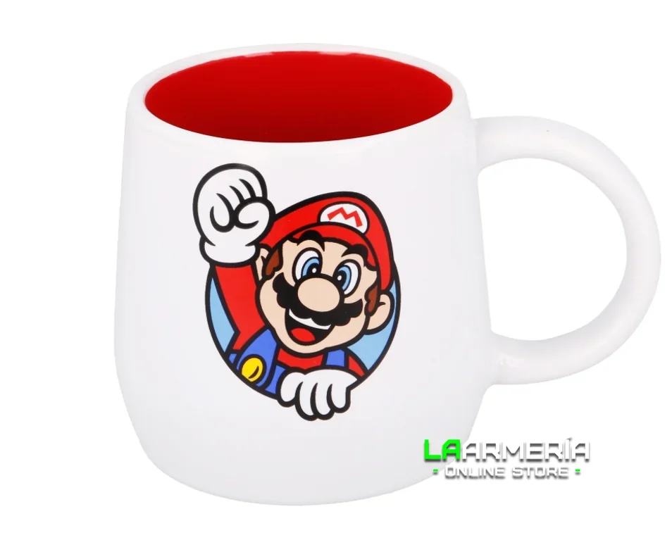 Taza nova de cerámica de 380 ml de Super Mario 3