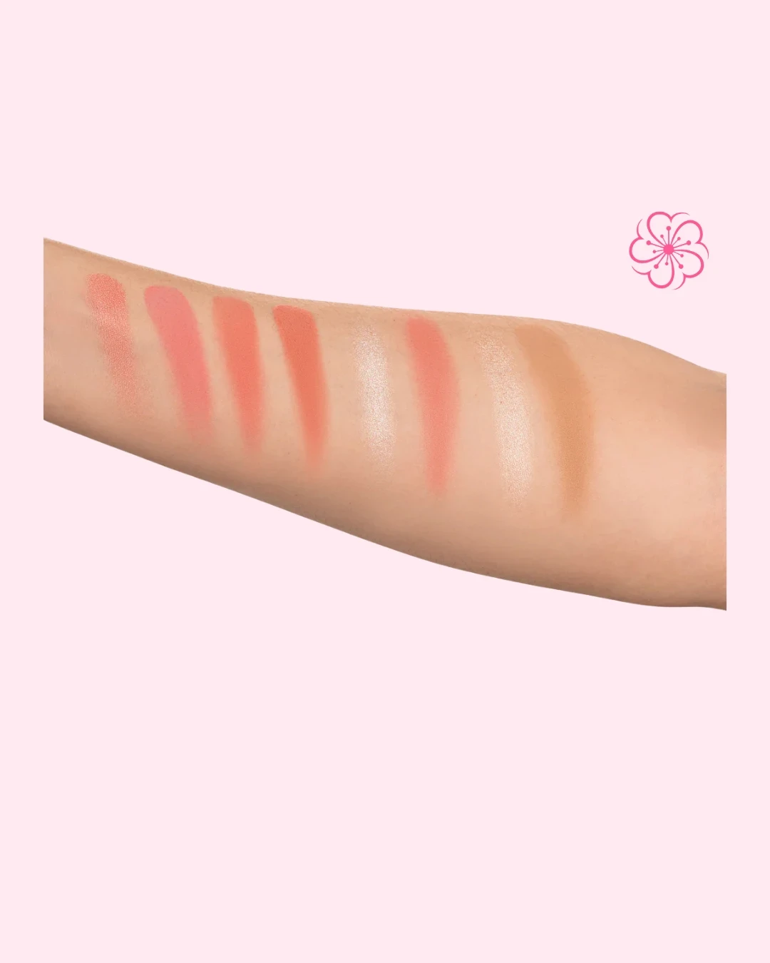 Paleta de Rubor Light Set 8T Montoc 4