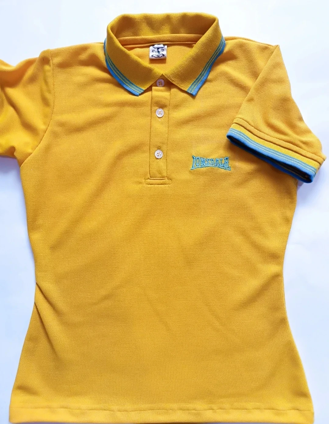 Camisa polo amarillo mostaza  3