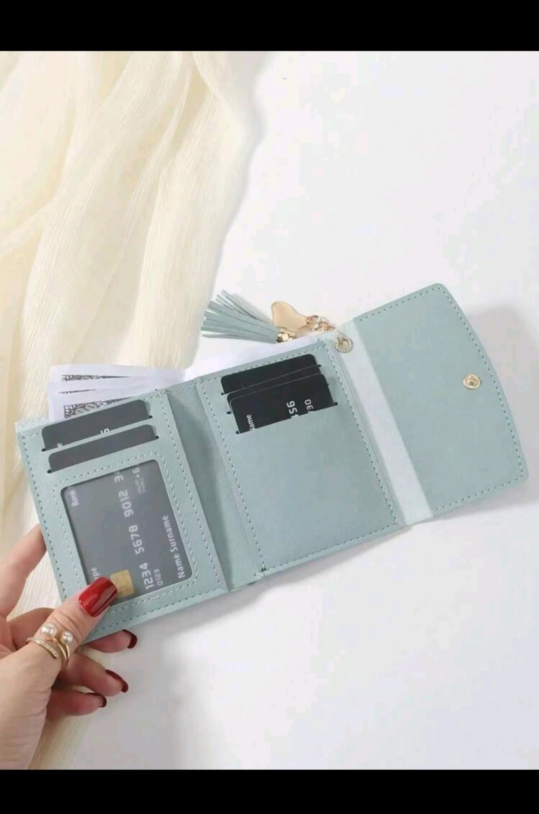 Monedero minimalista Southland Sky-Blue 3