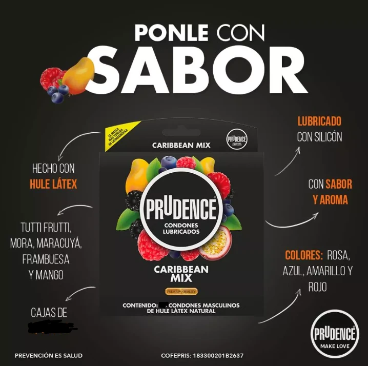 Preservativo sabores 