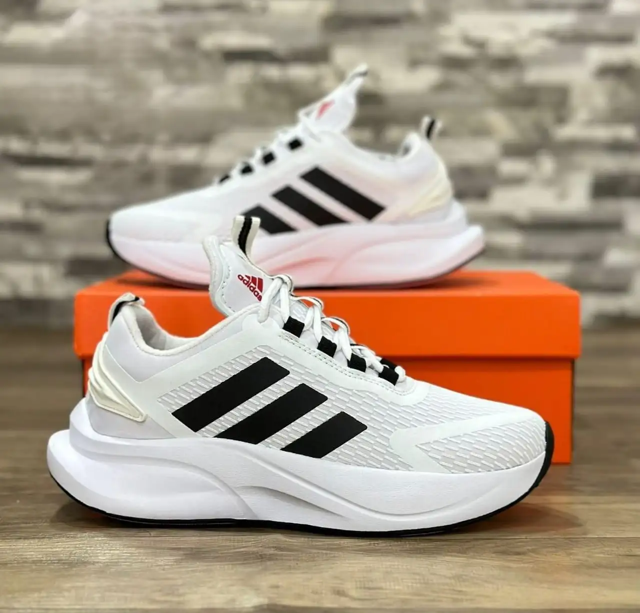 Tenis Adidas Bounce Blanco Caballero