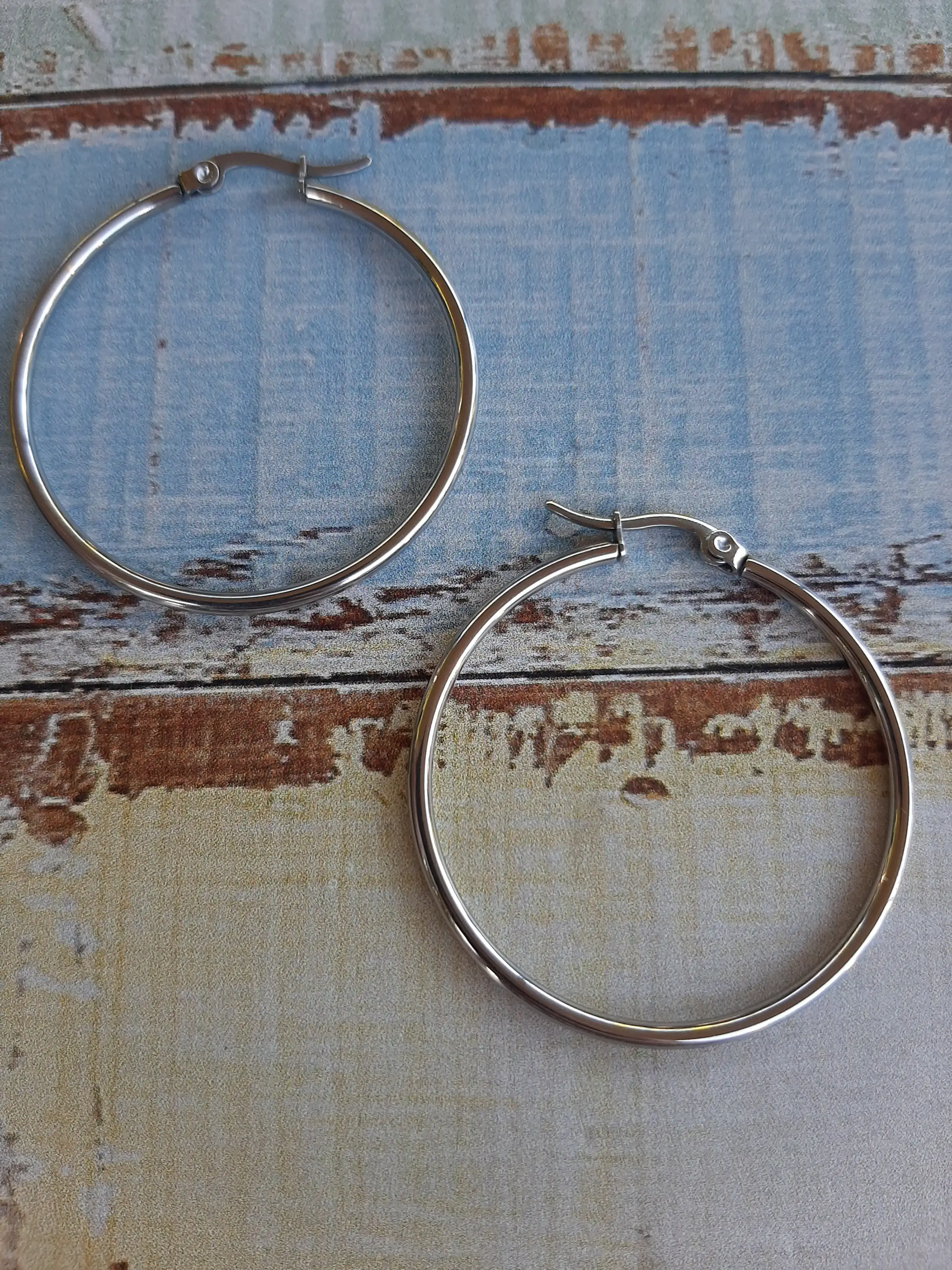 Argollas de acero quirúrgico (Diámetro 5 cm)