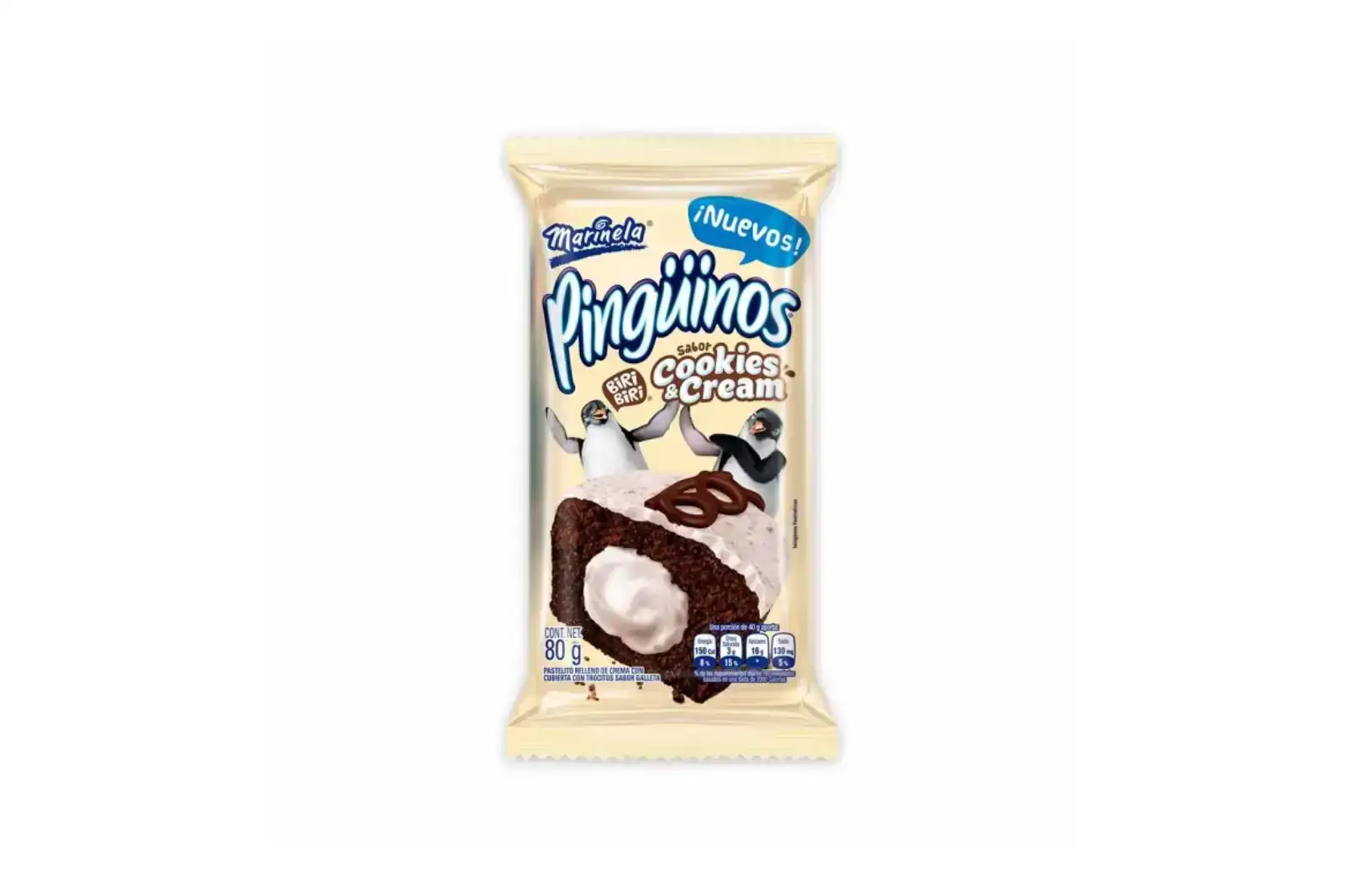 Pingüinos Coockies & Cream