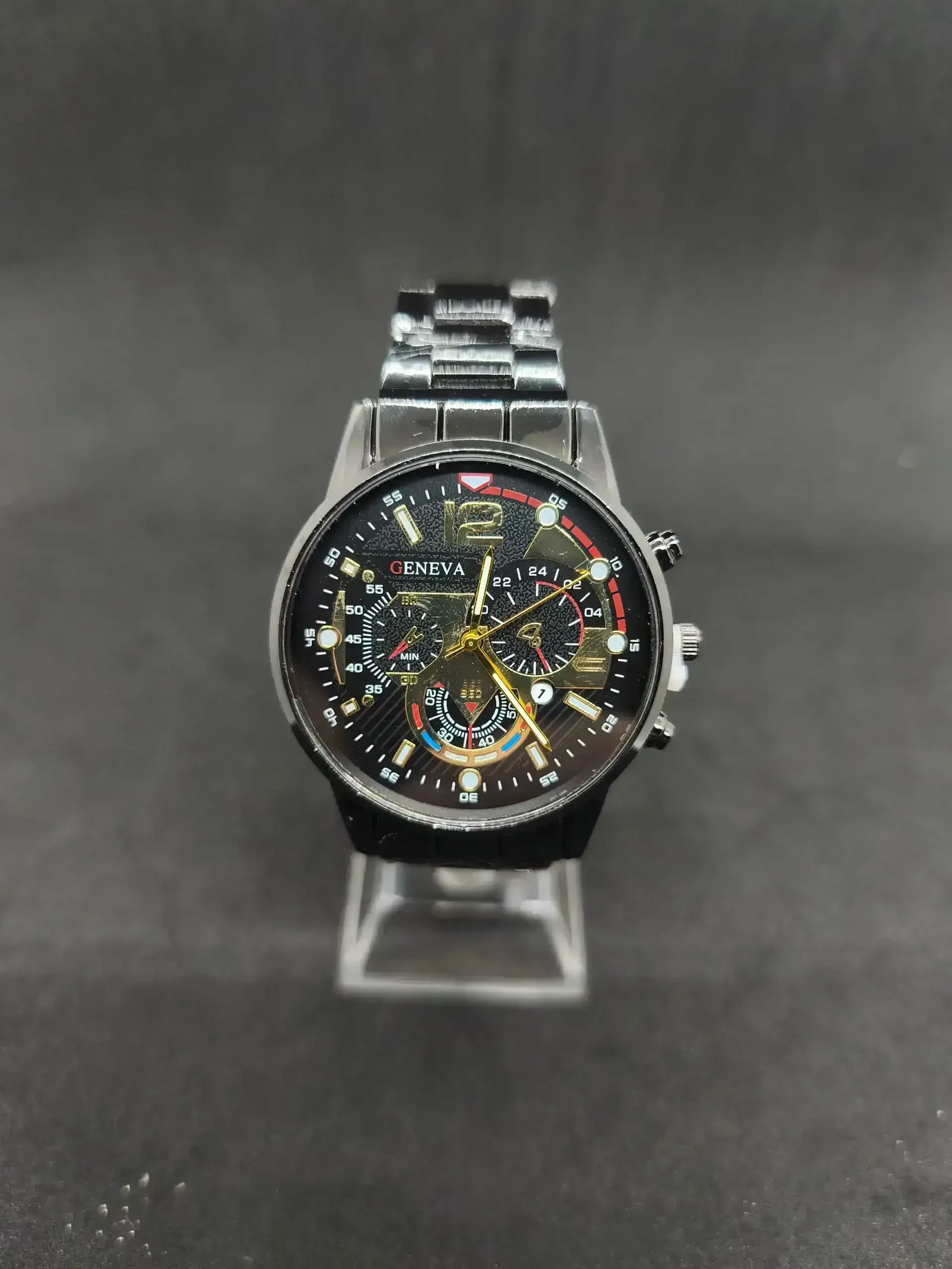 Reloj GENEVA/ Sistema de fecha funcional 