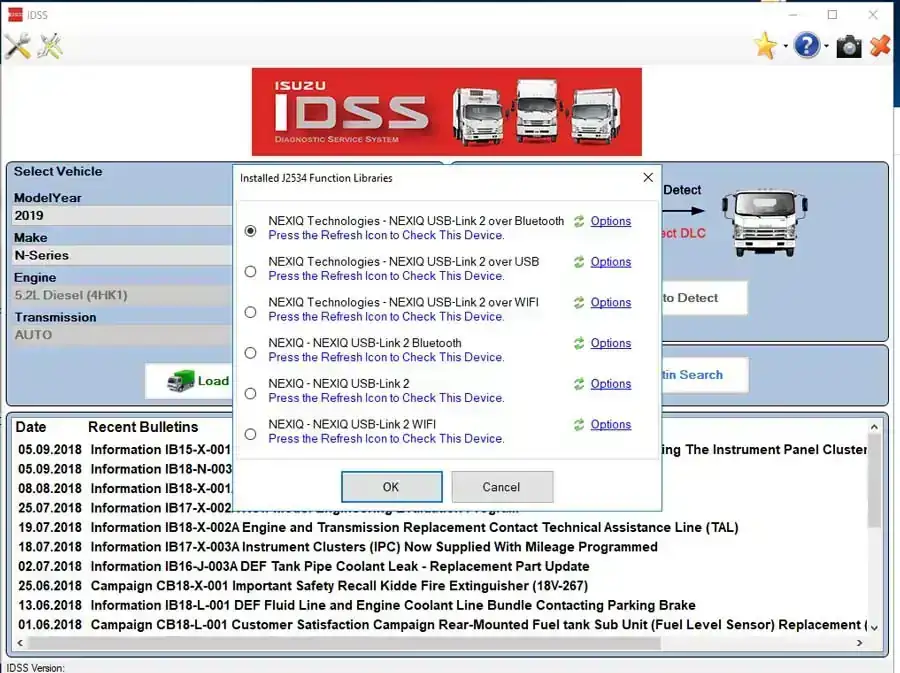ISUZU US-IDSS 10/2024