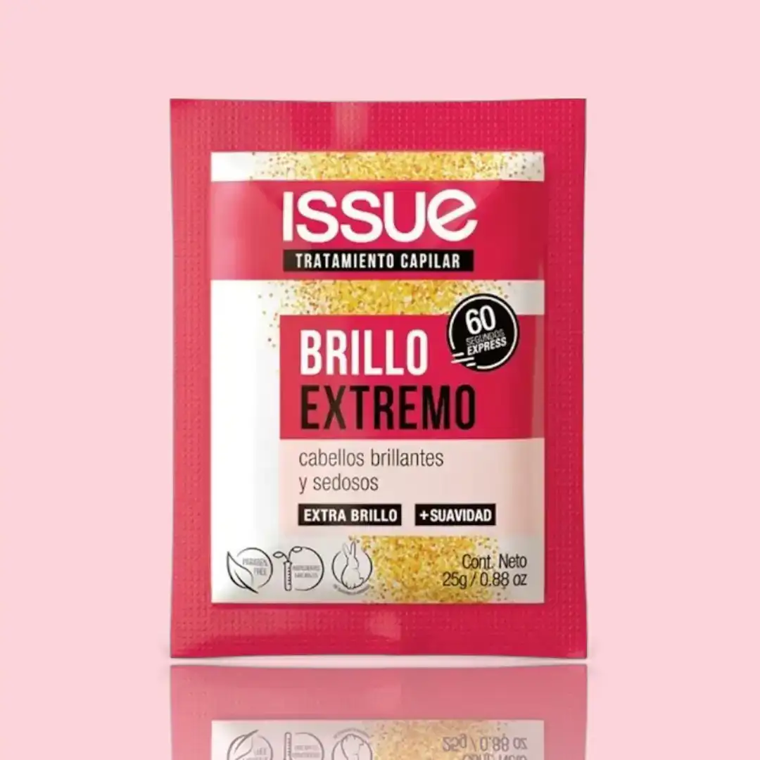 Sachet Tratamiento Capilar Brillo Extremo Issue