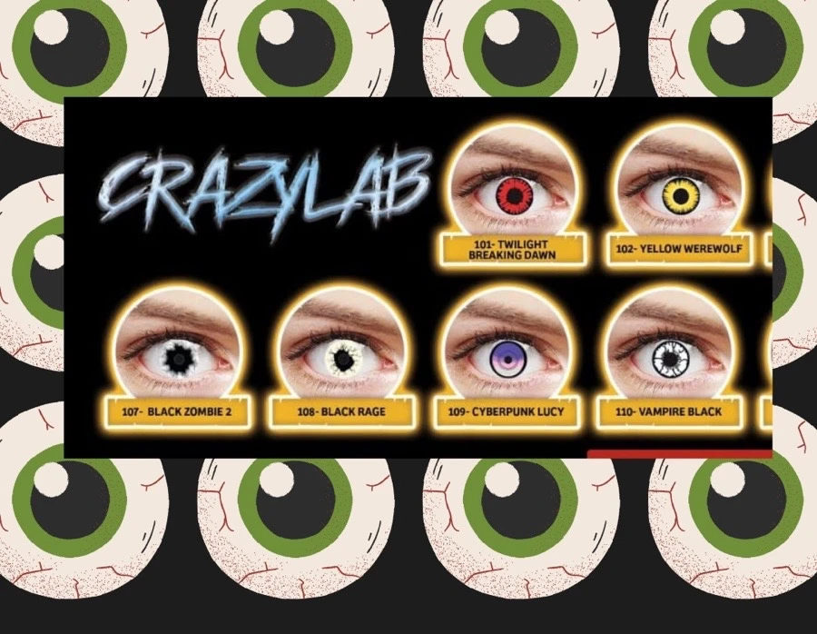 Pupilentes Crazylab