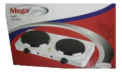 Anafe Eléctrico MEGA EXPRESS 2 Hornalla Blanco 3