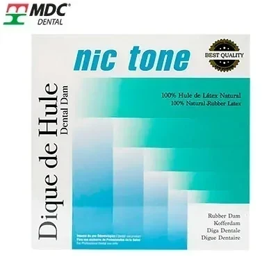 DIQUE 5X5 AZUL NICTONE MEDIO C/36