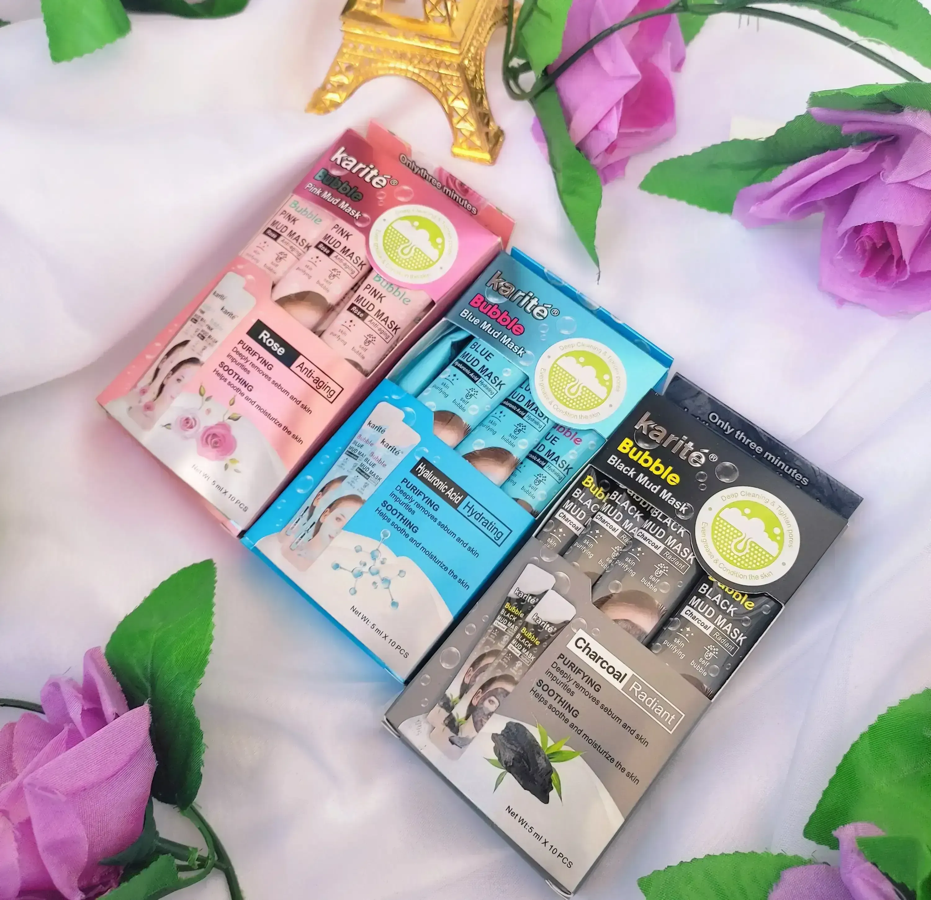 SET X10 MASCARILLAS DETOX BURBUJA  3