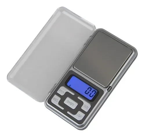 Balanza De Precision De 0.1 Gramos Portatil Retroiluminada 2